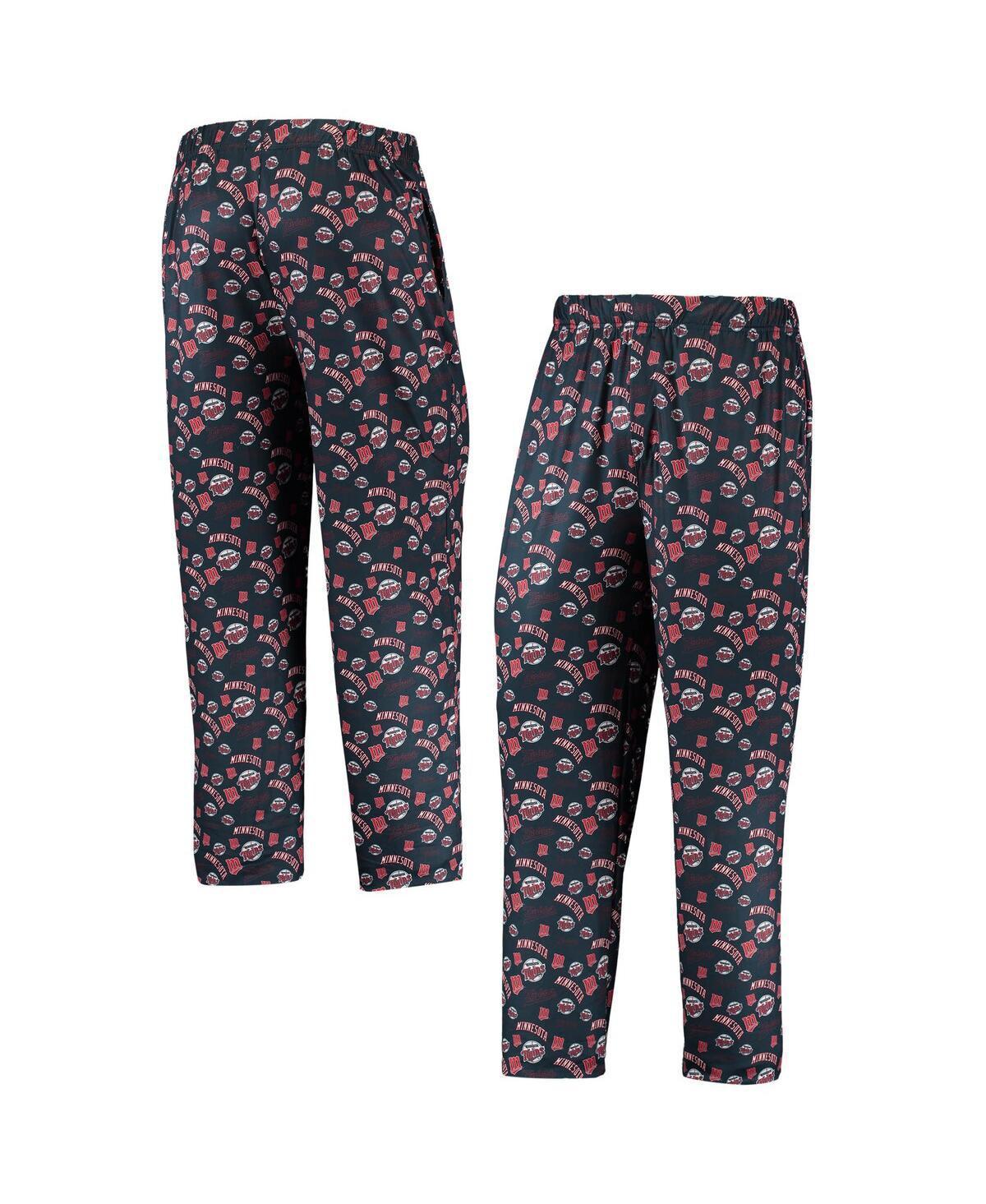 Mens FOCO Minnesota Twins Cooperstown Collection Repeat Pajama Pants Blue Product Image