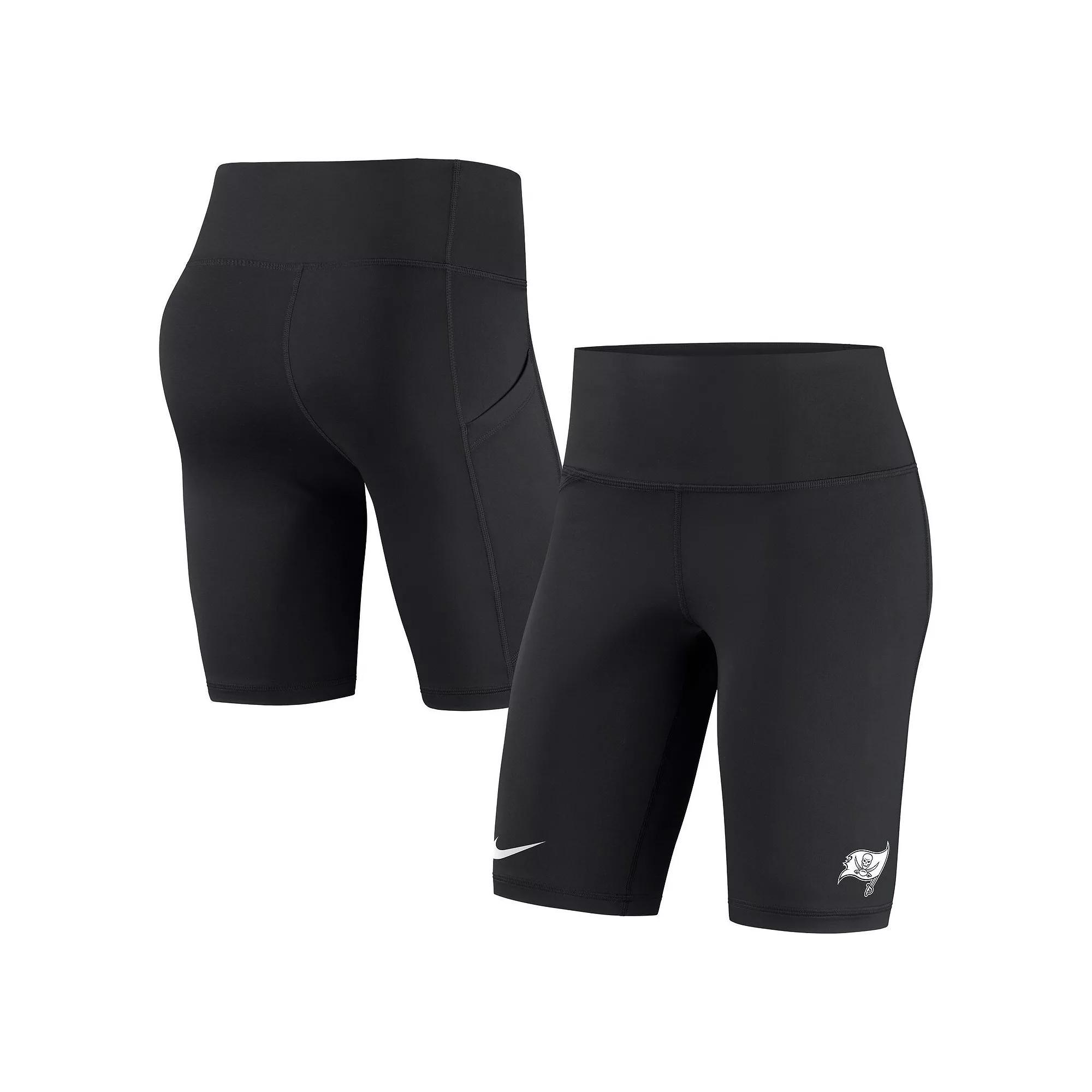 Women's Nike Black Tampa Bay Buccaneers Biker Shorts,  Product Image