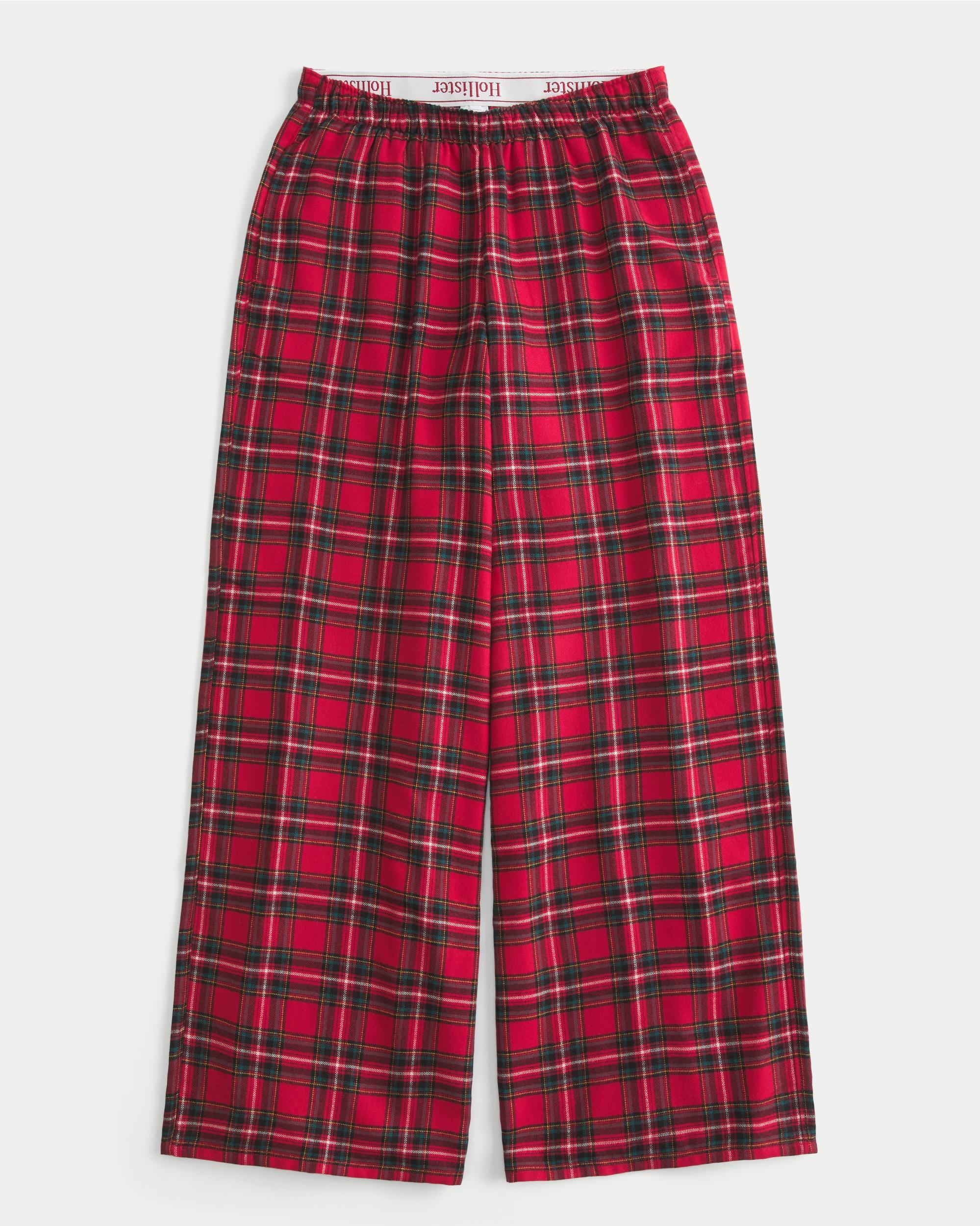 Baggy Flannel Pants Product Image