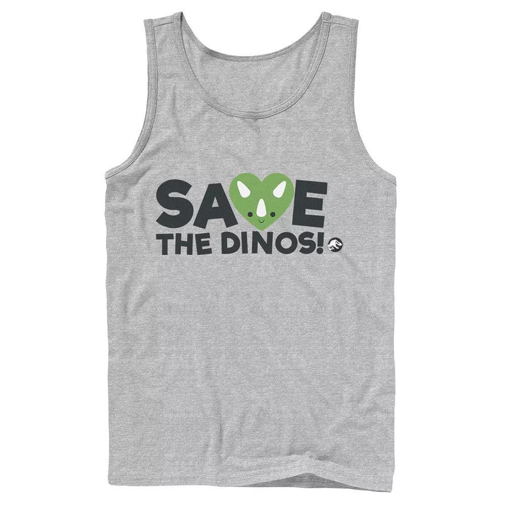 Men's Jurassic World: Fallen Kingdom Save The Dinos! Tank Top,  Product Image