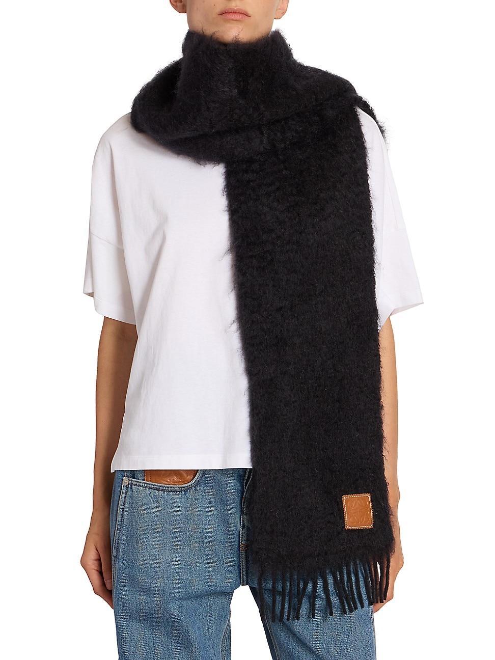 Anagram Mohair Fringe Scarf Product Image