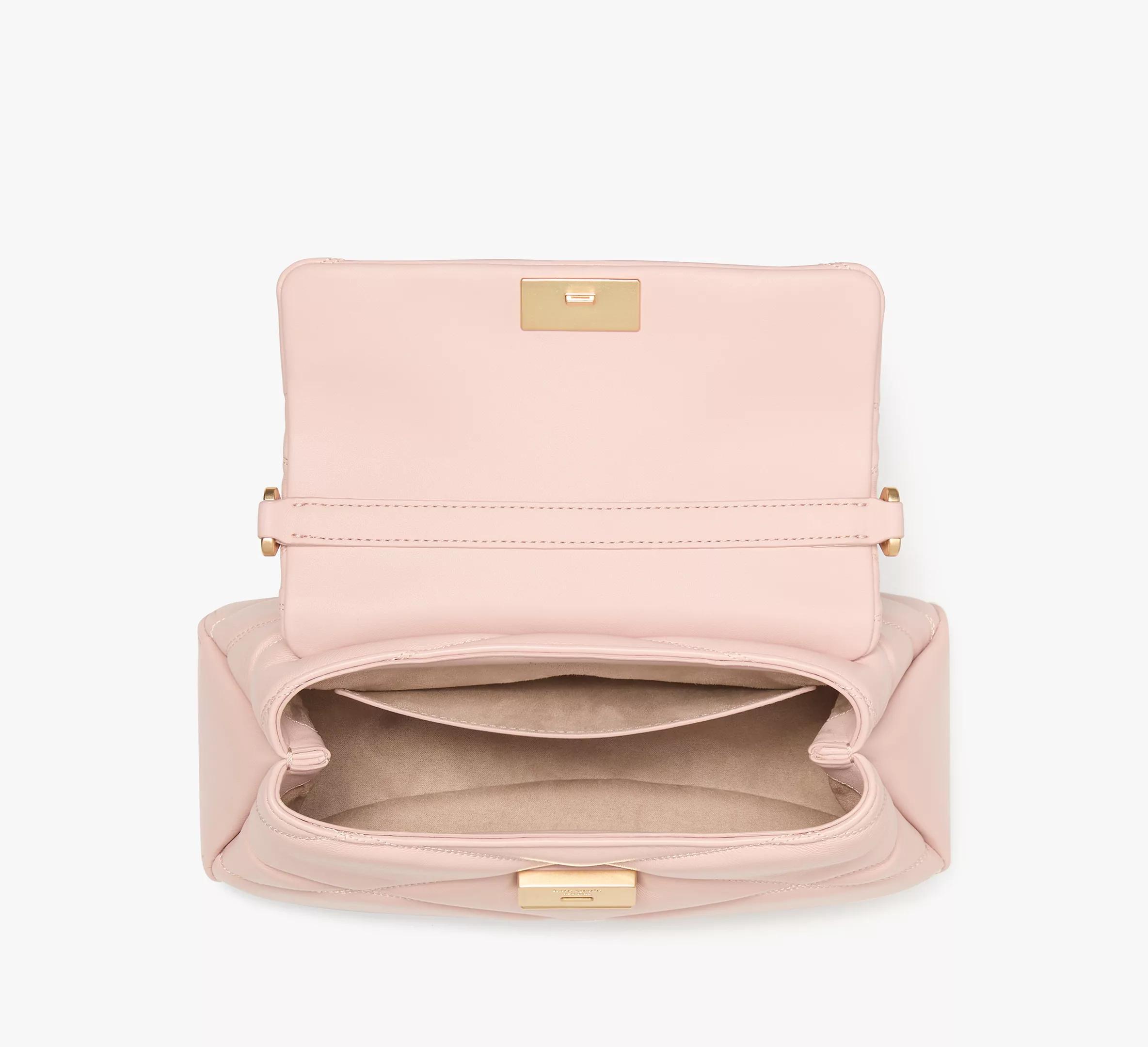 Grace Quilted Top Handle Bag Product Image