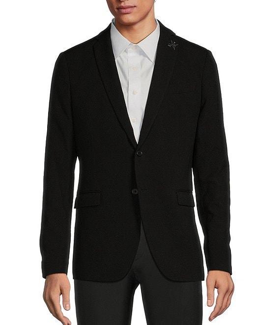 John Varvatos Slim Fit Seersucker Pattern Sport Coat Product Image