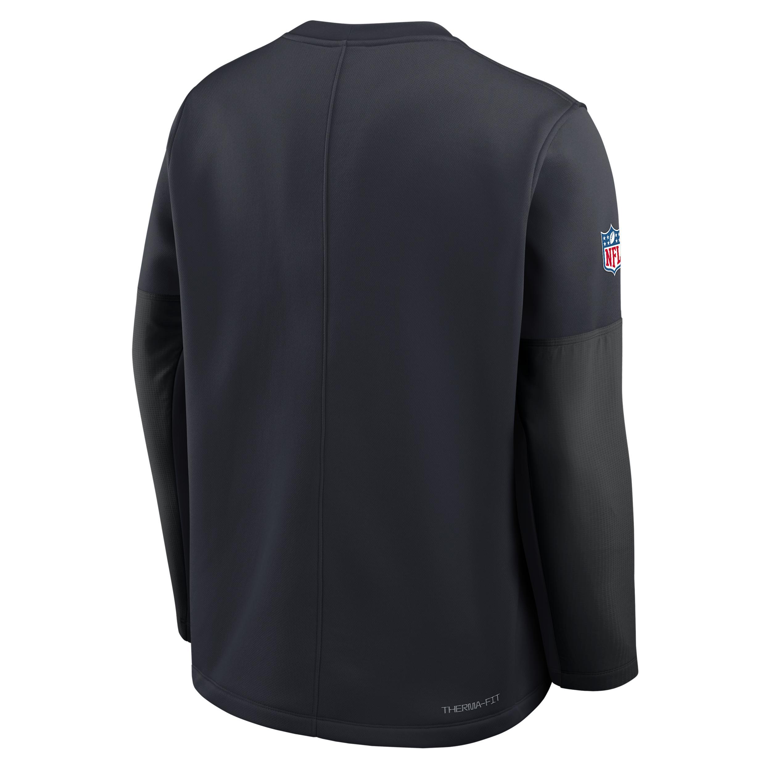 Tennessee Titans Scripted To Win Sideline Coach Nike Mens Therma-FIT NFL Long-Sleeve T-Shirt | 03BR0CZD8F-NX3 Product Image