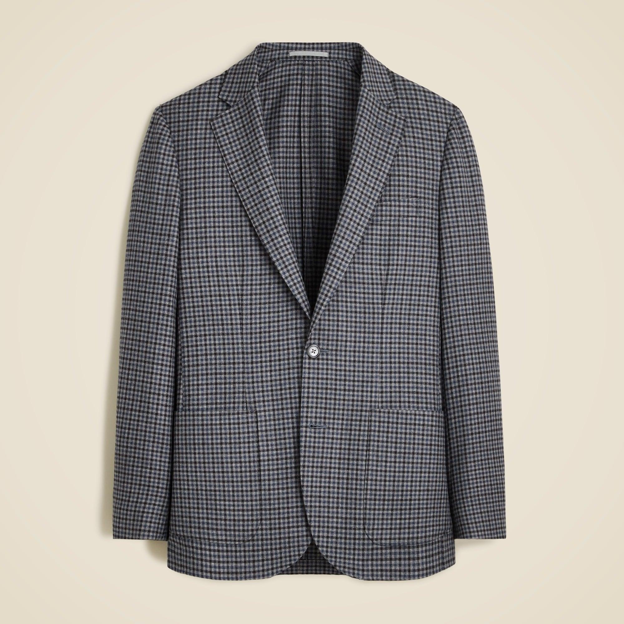 Ludlow Slim-fit blazer in English cotton-wool blend Product Image