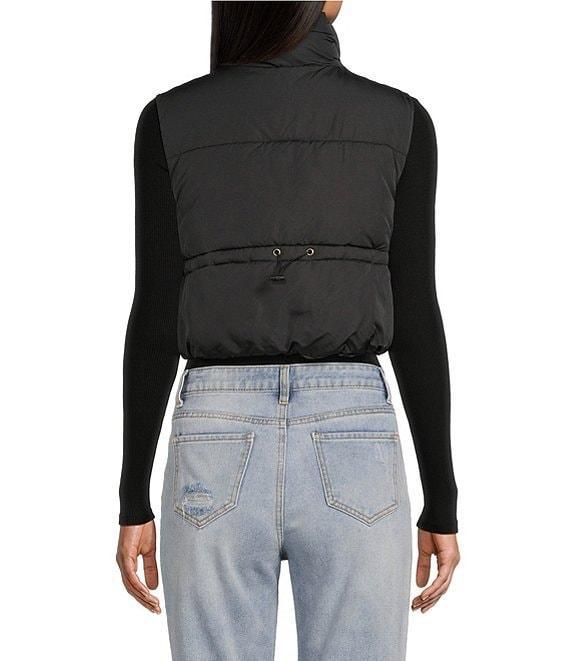 Double Zero Cropped Puffer Vest Product Image