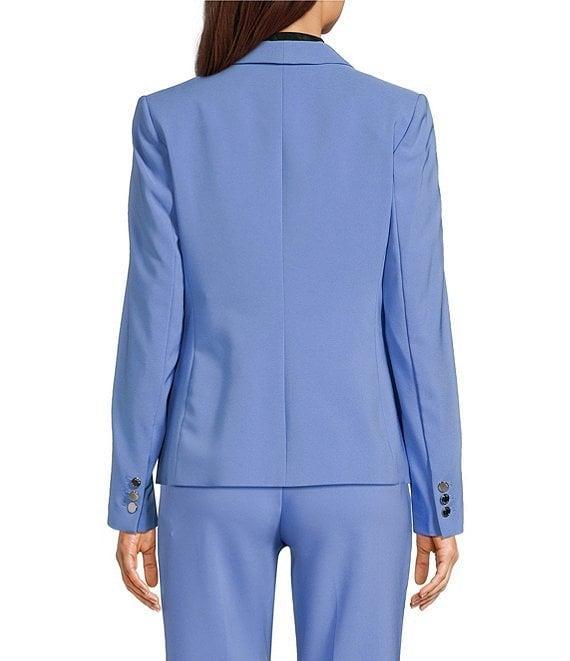 DKNY By Donna Karan Tech-Tailored Collarless One-Button Jacket Product Image