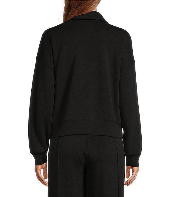 Antonio Melani Active Coordinating Collar Neck Half Zip Sweatshirt Product Image