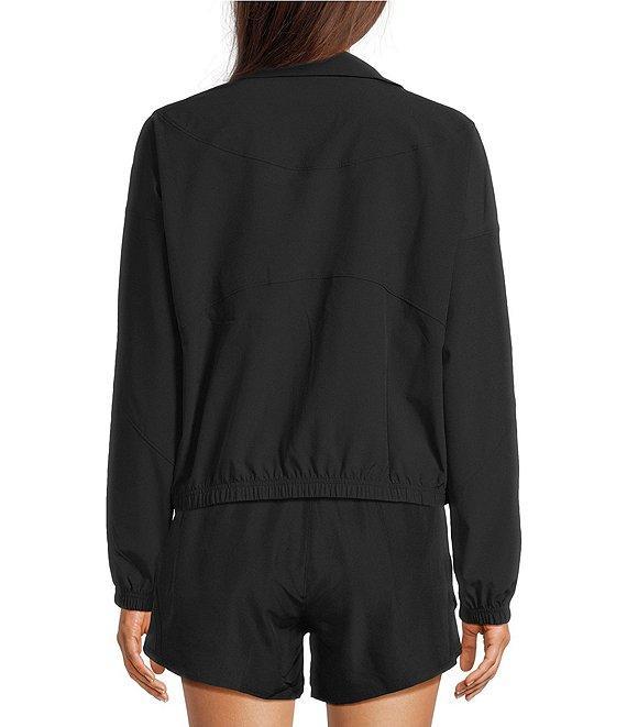 Under Armour Rival Stand Collar Long Sleeve Water Resistant Jacket Product Image