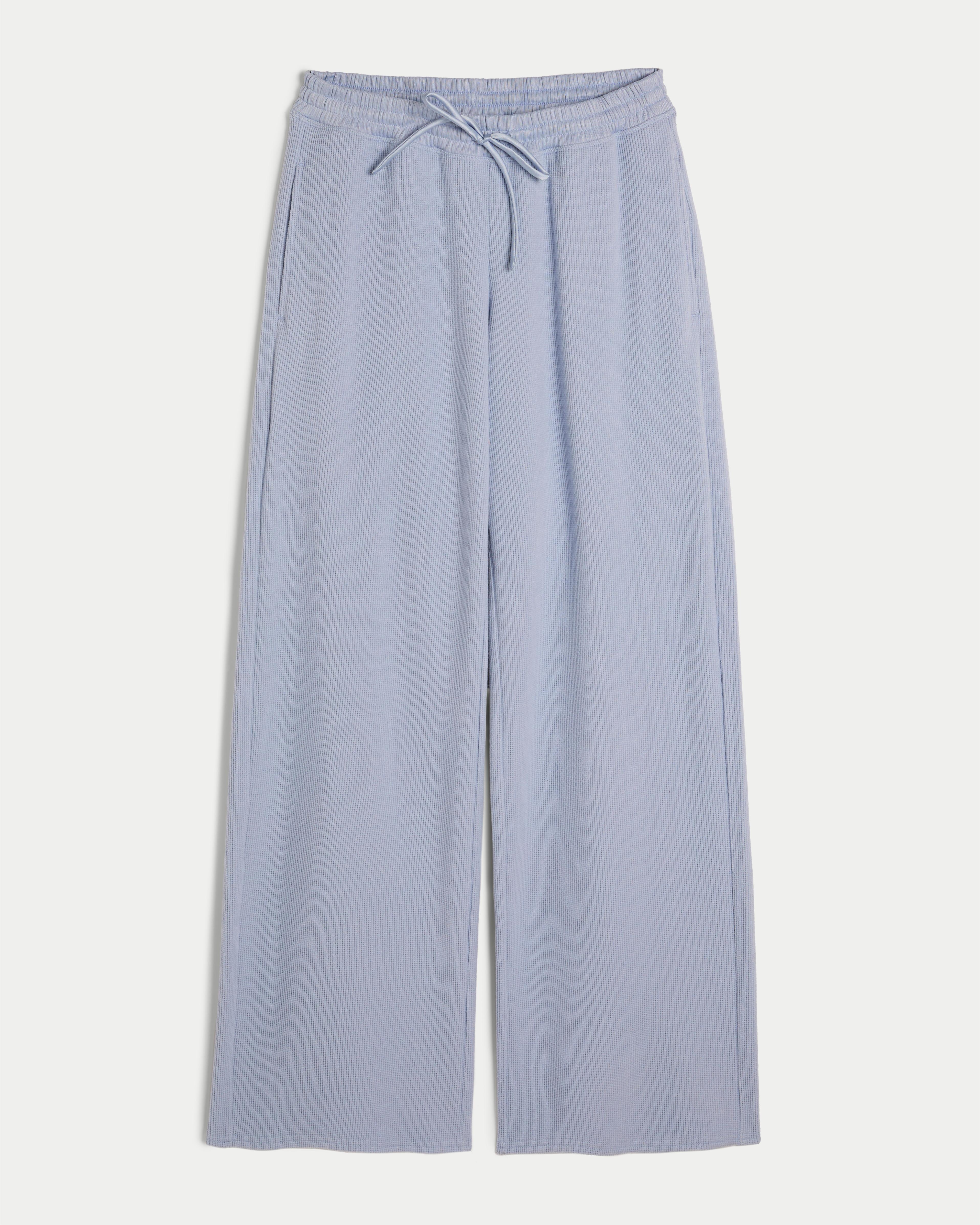 Gilly Hicks Waffle Straight Pants Product Image