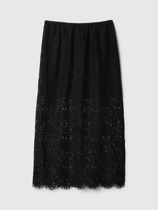 Lace Midi Skirt Product Image