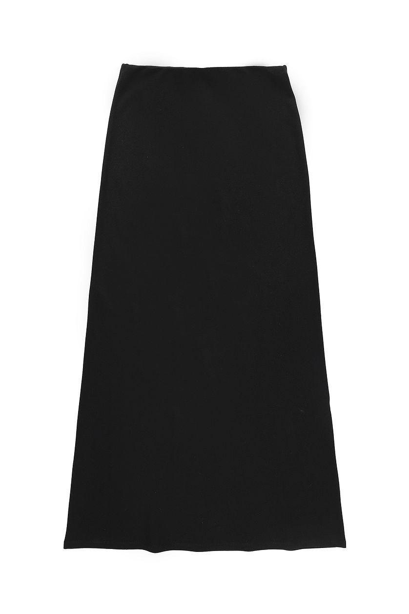 Jersey Low Waist Maxi Skirt Product Image