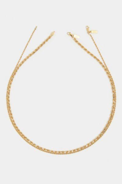 Deux Lions Jewelry Eternal Stack Chains Necklace Mens at Urban Outfitters Product Image