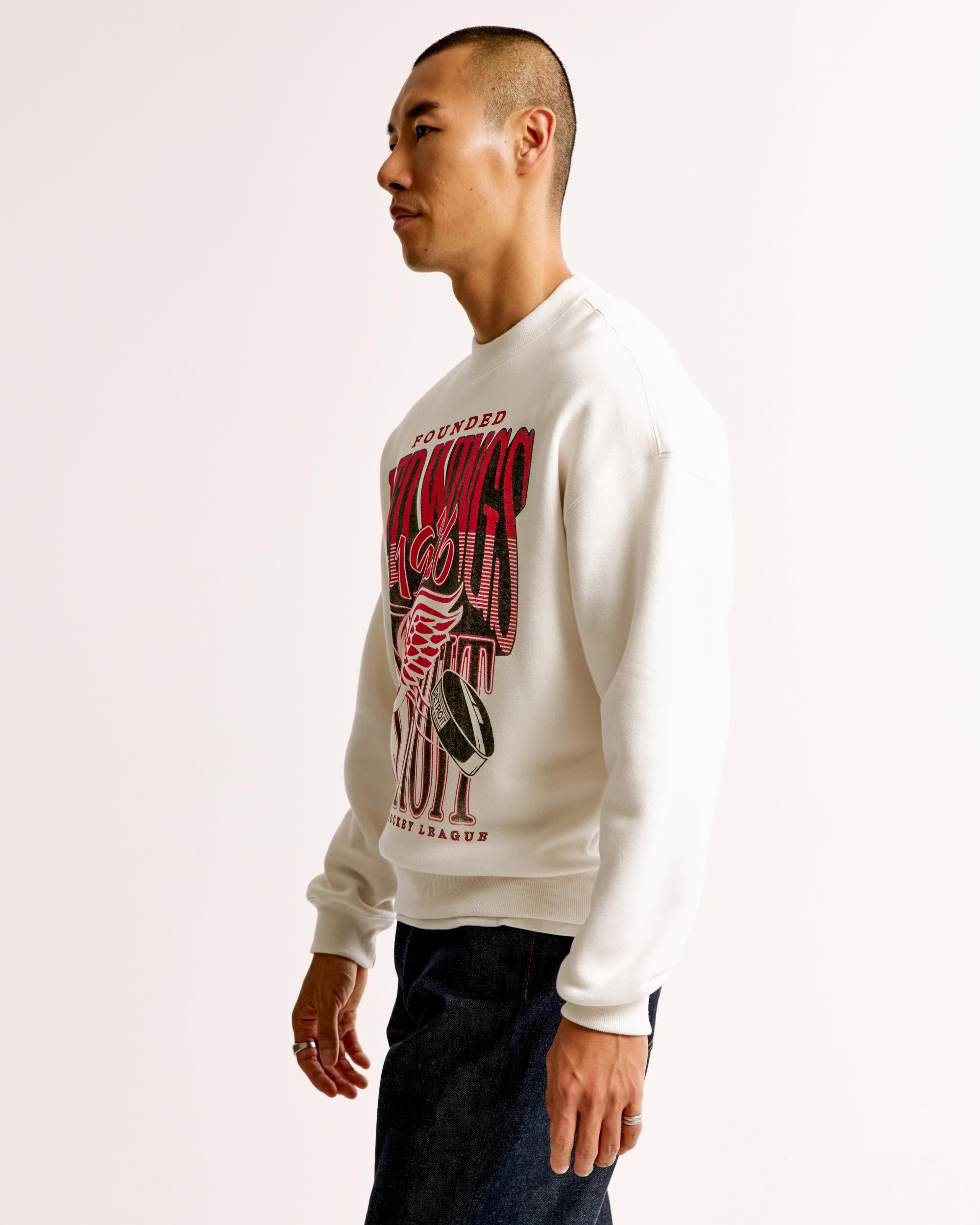 New York Rangers Graphic Crew Sweatshirt Product Image