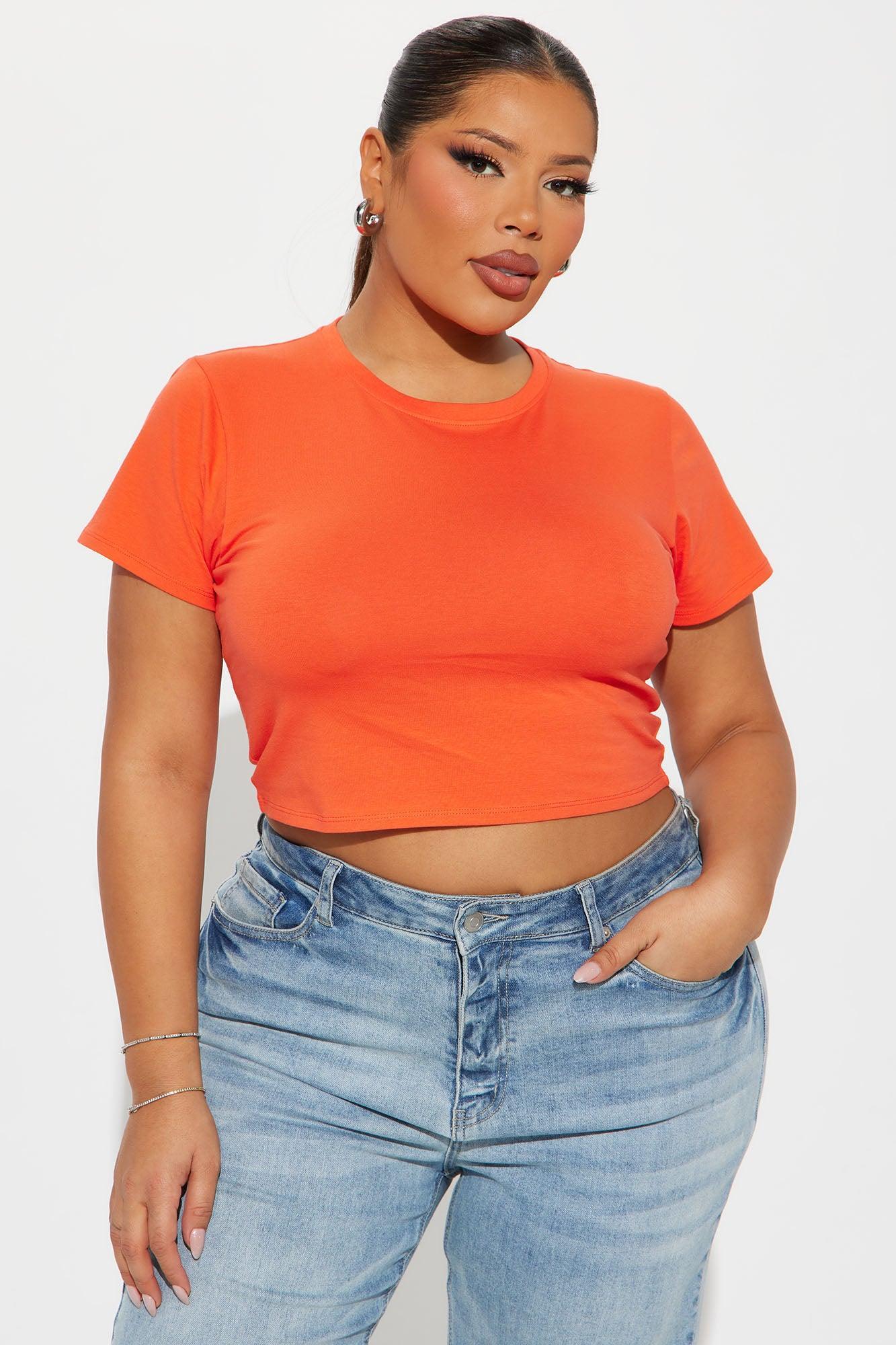 Robin Crop Top - Orange Product Image