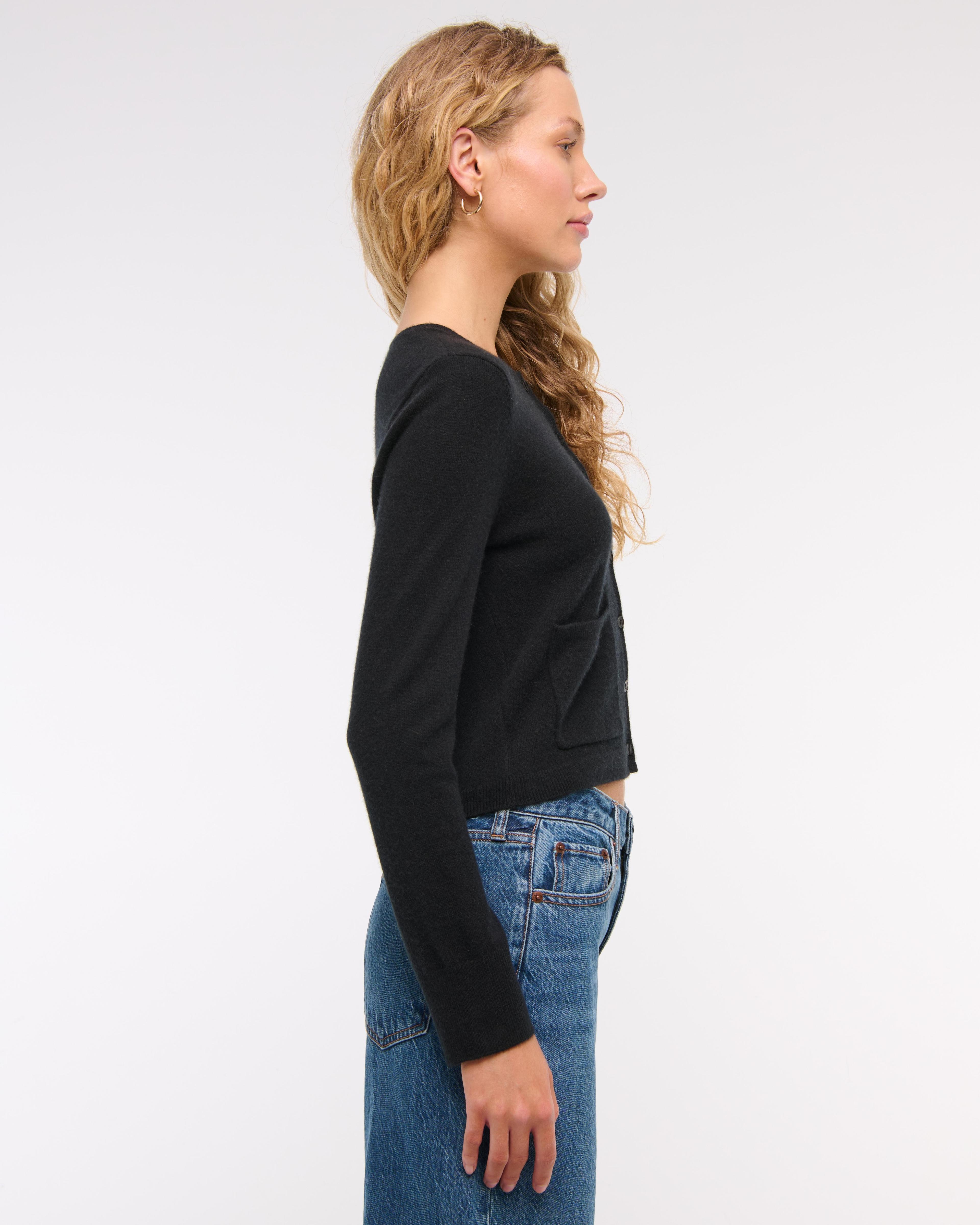 Cashmere Crew Cardigan Product Image