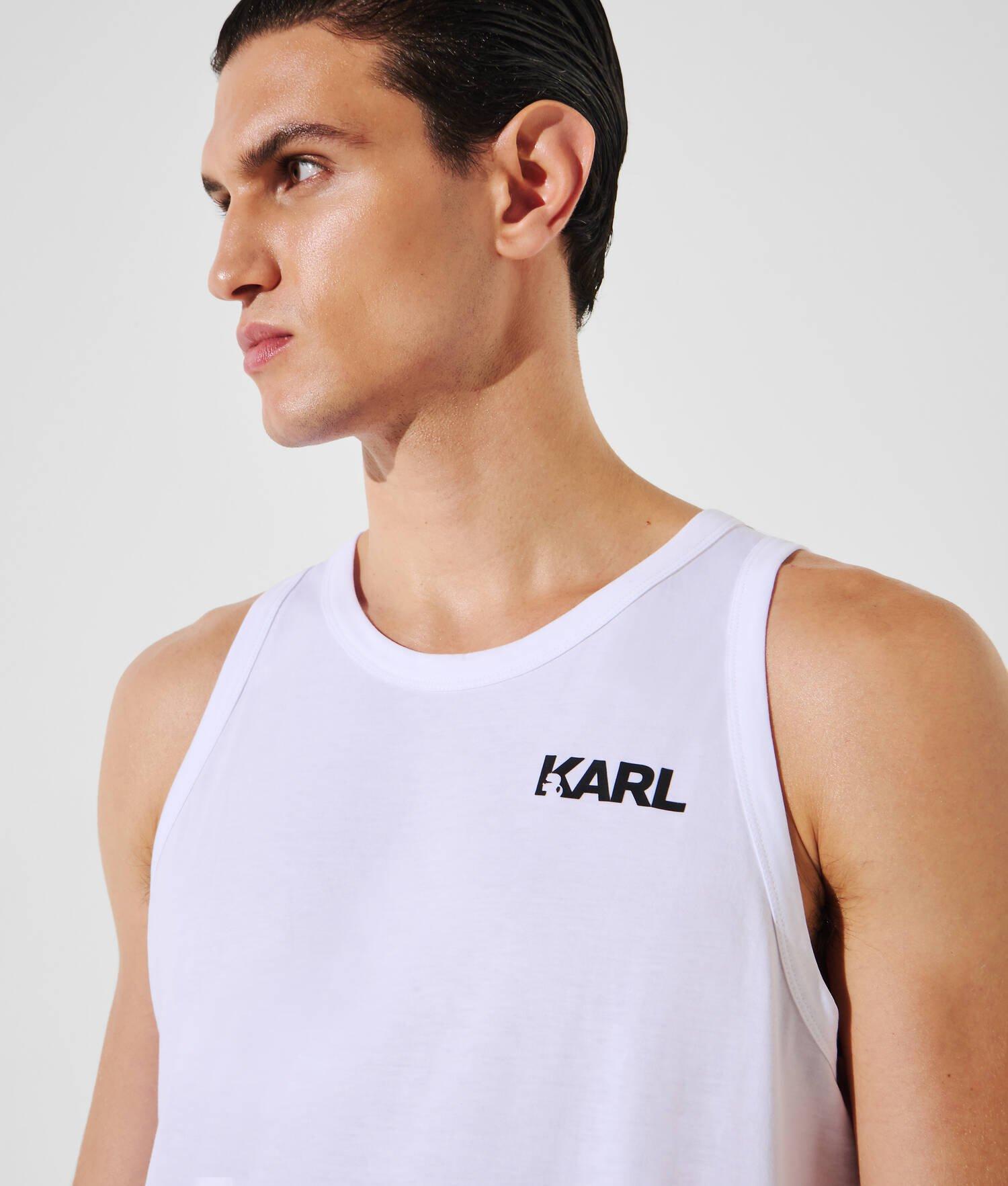 KARL LOGO BEACH TANK TOP Product Image