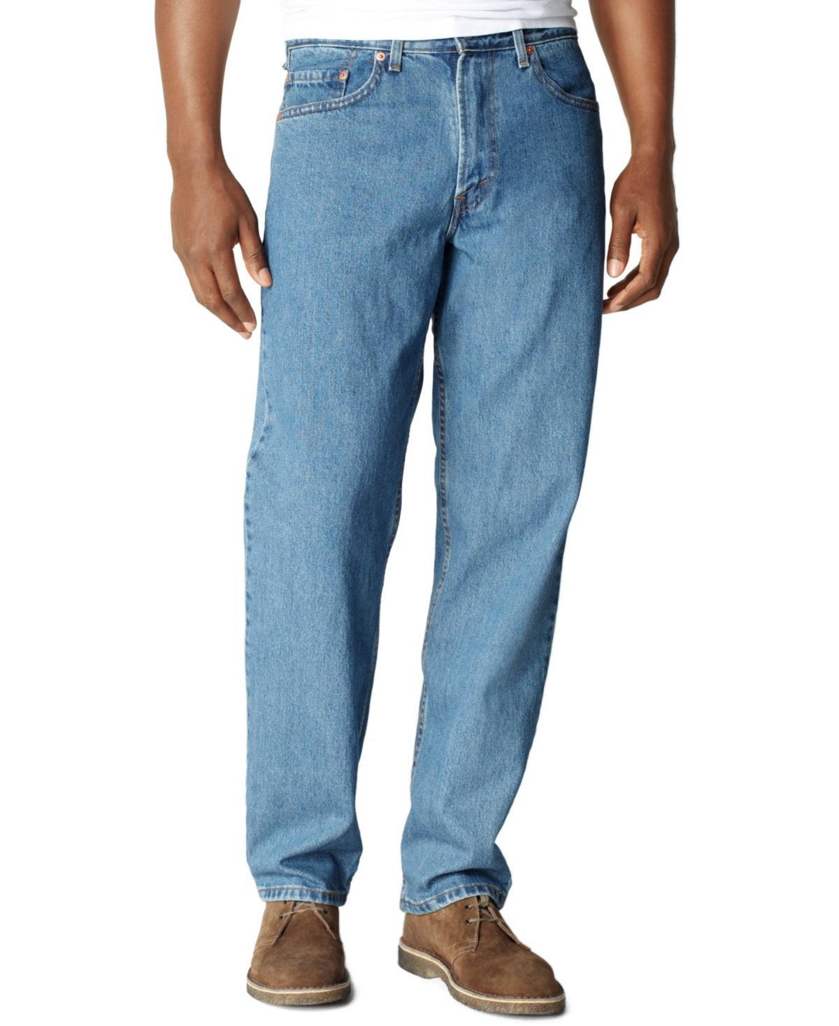 Levis Big  Tall 550 Relaxed Fit Stonewash Rigid Jeans Product Image