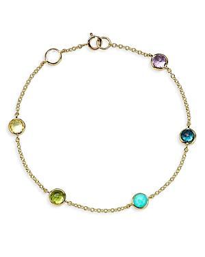 Ippolita 18K Yellow Gold Lollipop Multi-Stone Station Bracelet Product Image