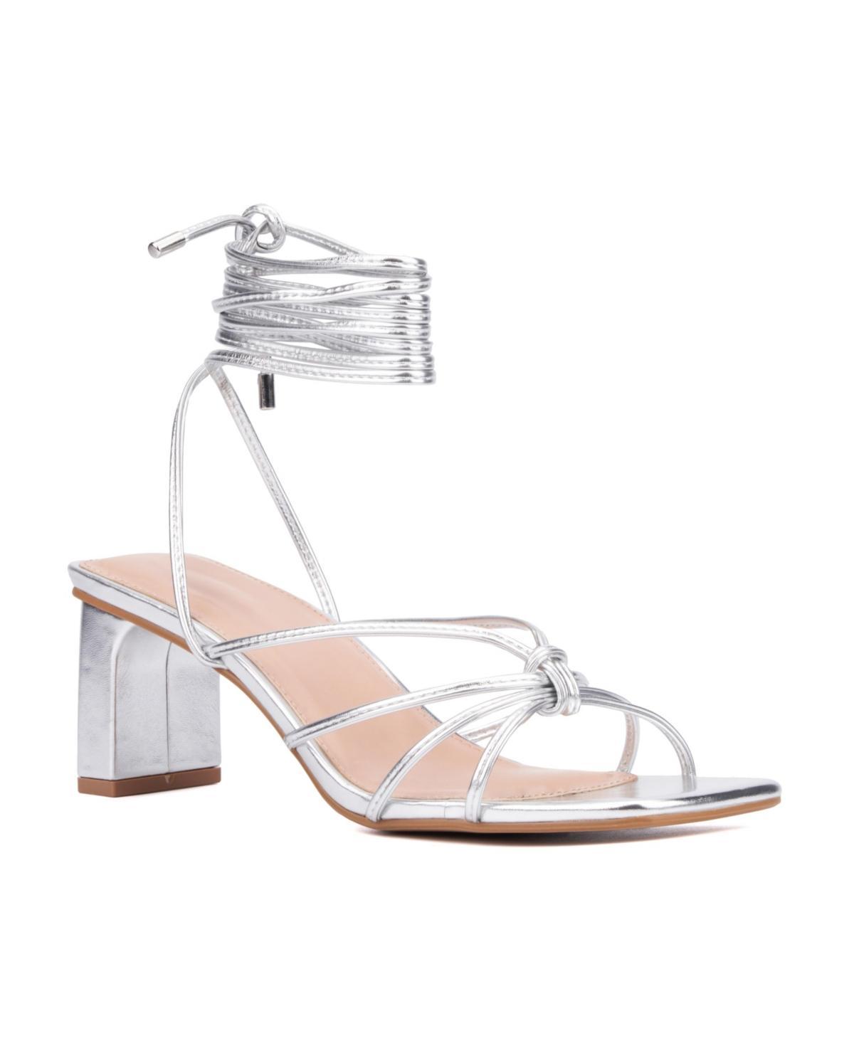 Fashion to Figure Lana Womens Wide Width Heeled Sandals Product Image