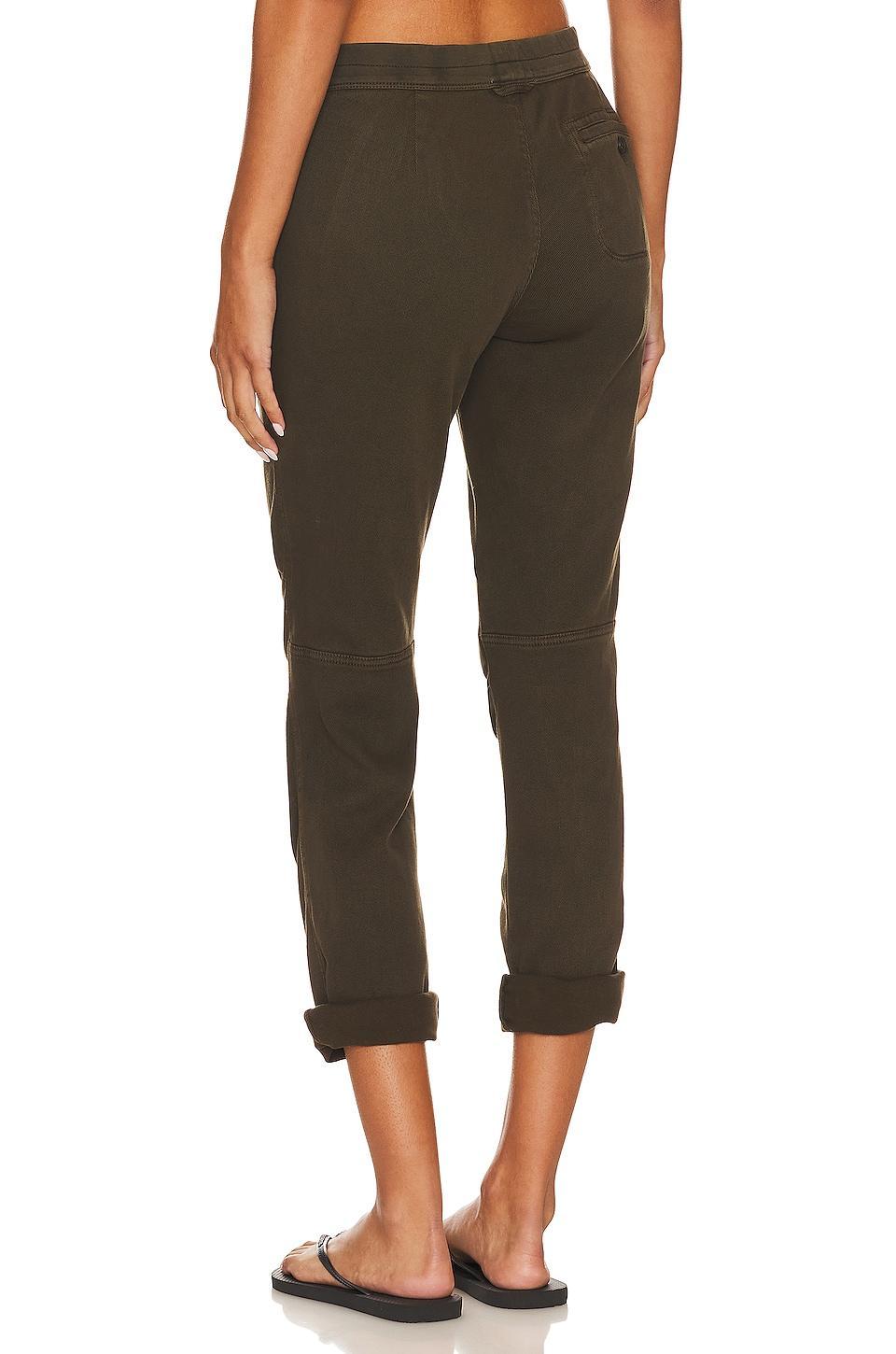 Soft Drape Utility Pant in Smoky Green James Perse Product Image