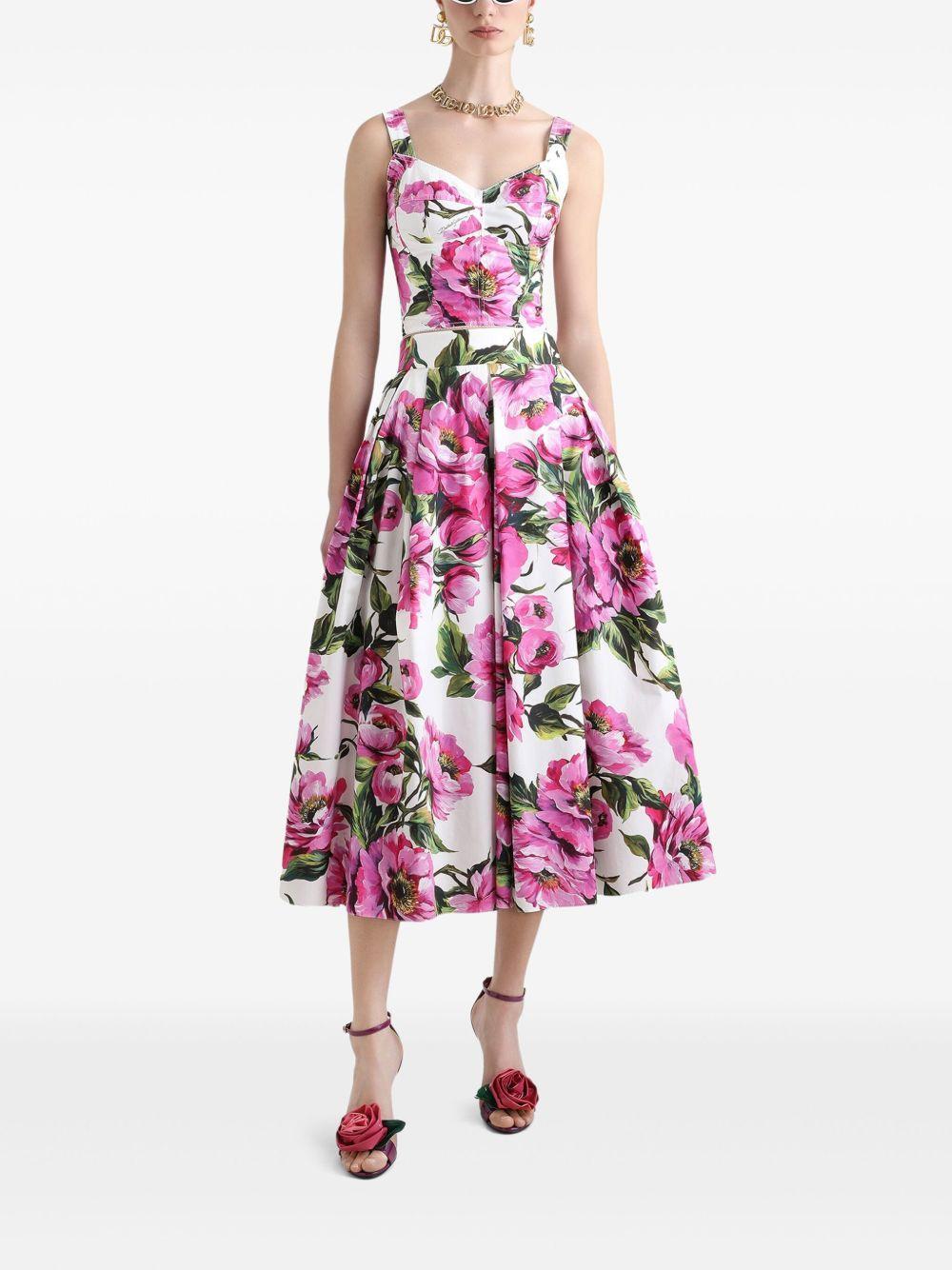 printed midi skirt Product Image