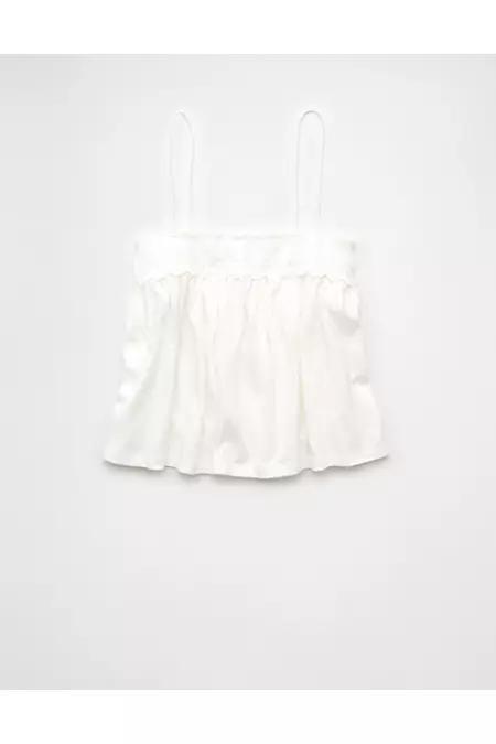 AE Sunchaser Knit Lace Trim Cami Product Image