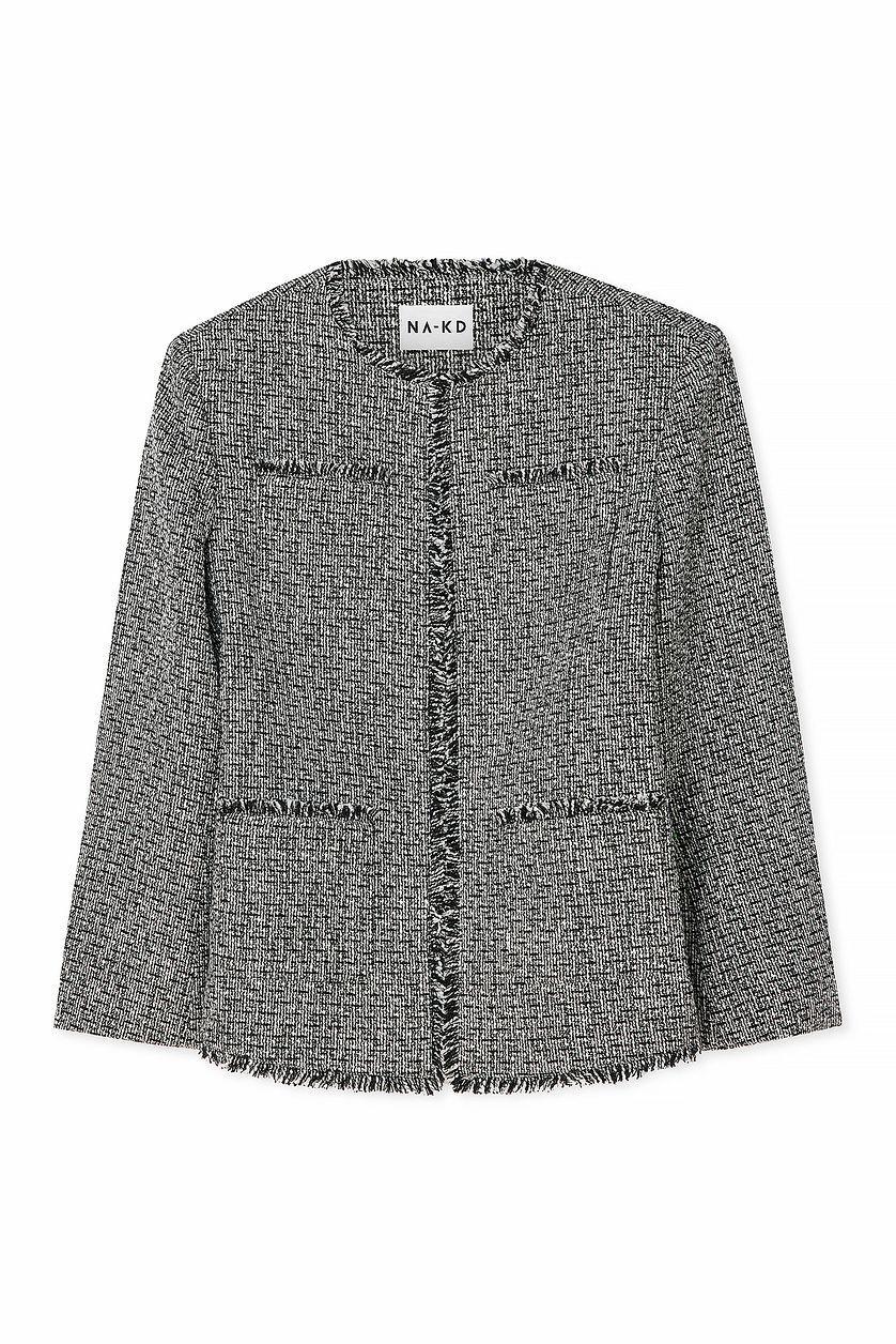 Oversized Tweed Jacket Product Image