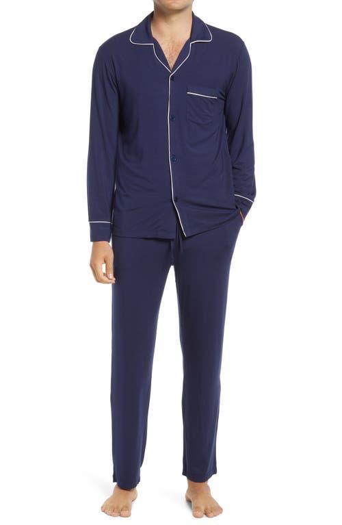 Mens William Long-Sleeve Pajama Set Product Image