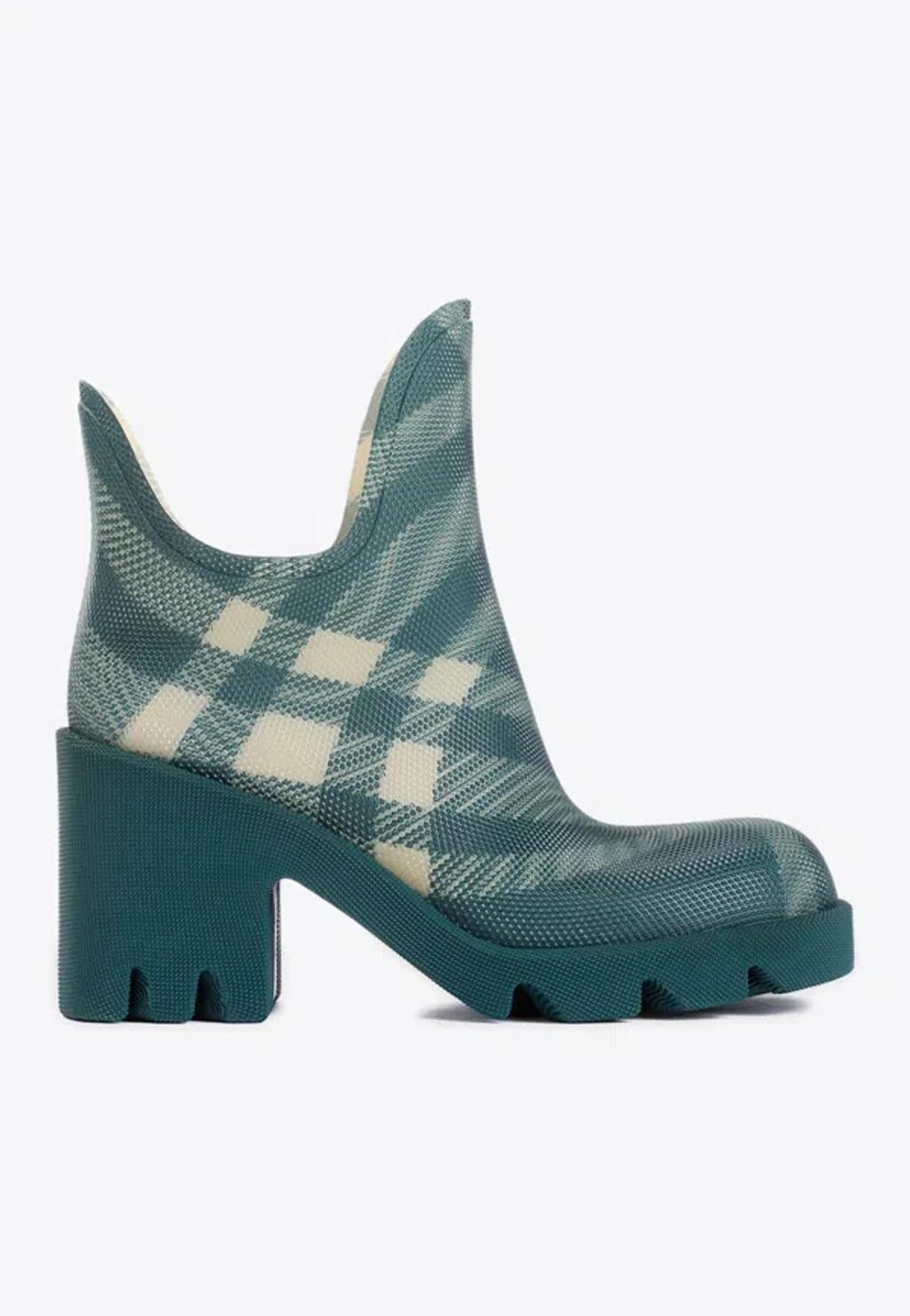 BURBERRY Ankle Boots In Grey Product Image