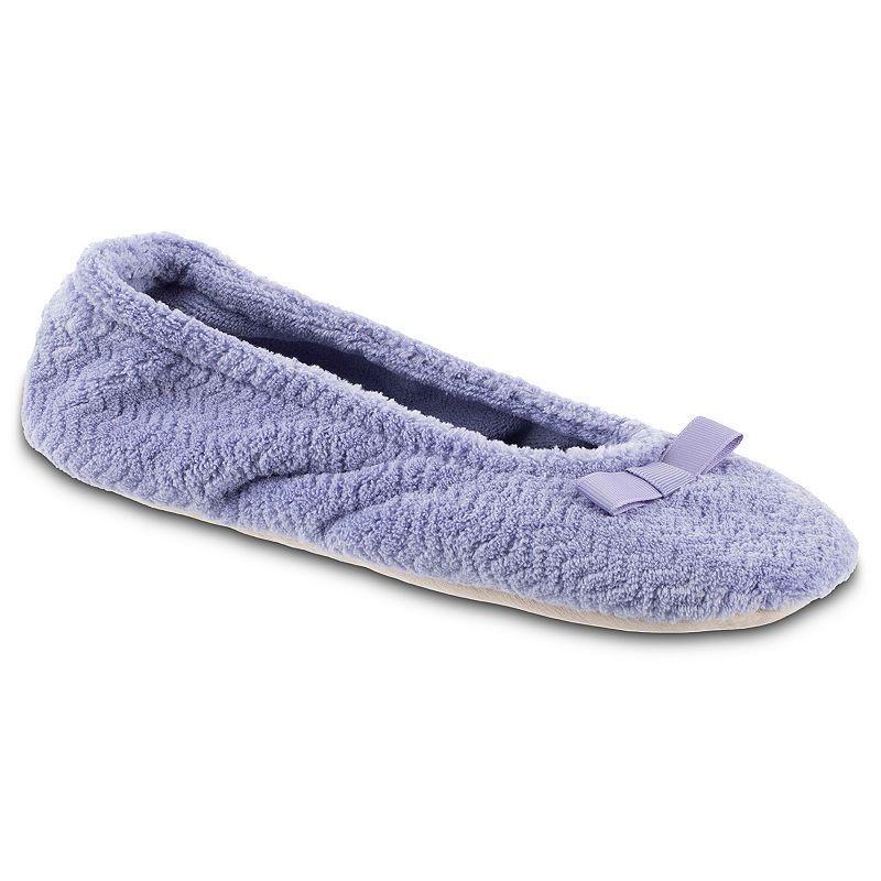 isotoner Chevron Womens Ballet Slippers Product Image