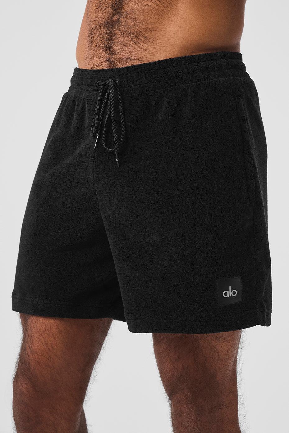 7" Coastal Terry Short - Black Male Product Image