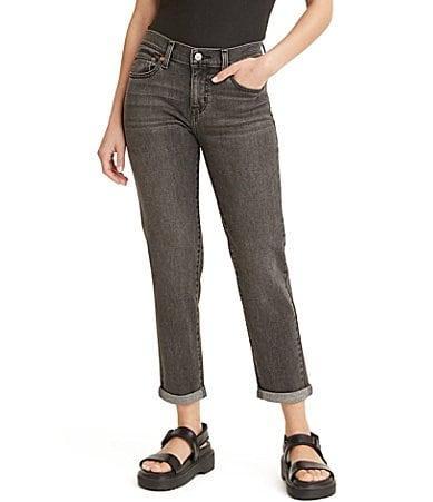 Womens Levis Boyfriend Jeans Blue Layer Product Image