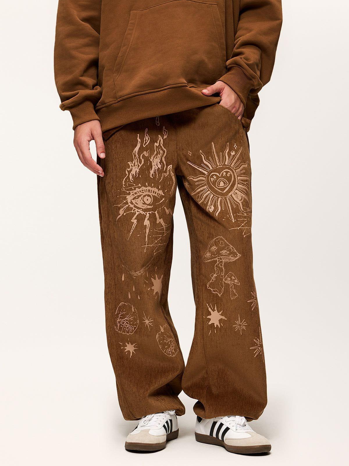 Aelfric Eden Sun Eye Graphic Pants Product Image