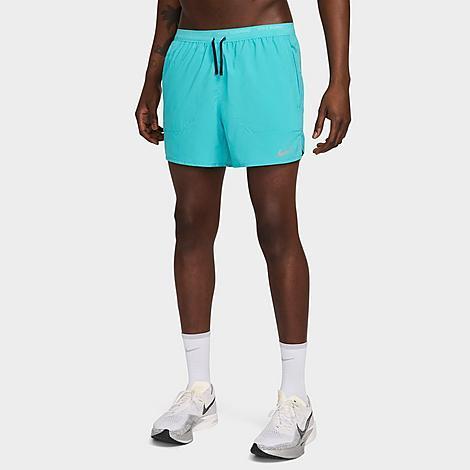Nike Mens Stride Dri-FIT 5 Brief-Lined Running Shorts | DM4755-345 Product Image
