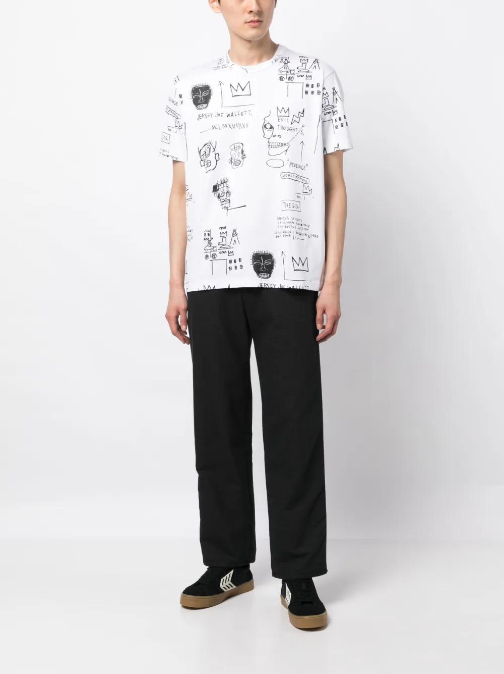 JUNYA WATANABE Basquiat T-shirt In White Product Image