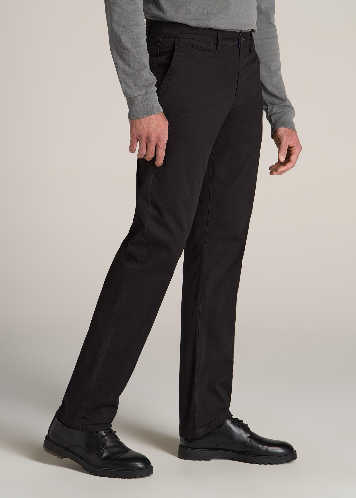 J1 STRAIGHT Leg Chinos in Pebble Grey - Pants for Tall Men Product Image