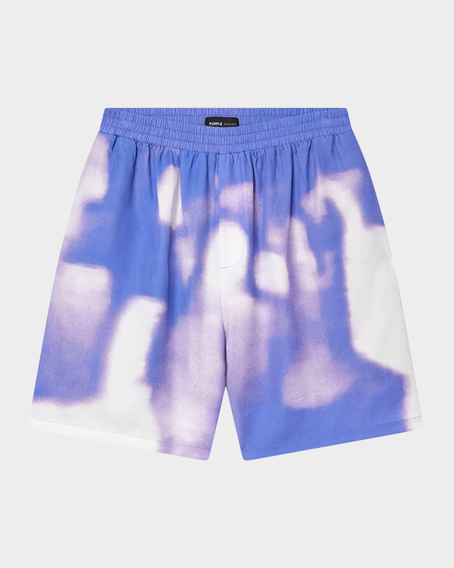 Mens Ombr Burn Shorts - Product Image
