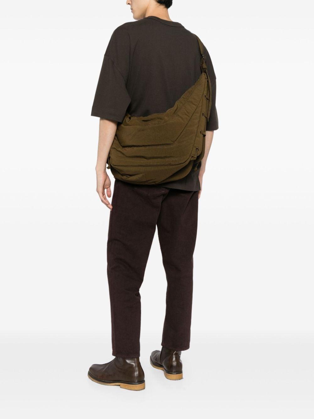 LEMAIRE Large Soft Game Bag In Brown Product Image