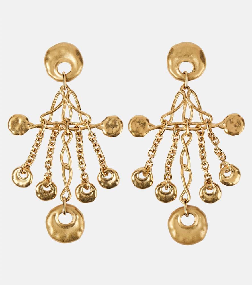 CHLOÉ Eclectic Earrings In Gold Product Image