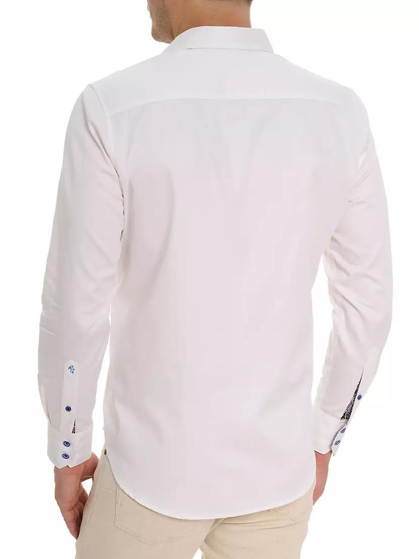 All-In Graphic Cotton-Blend Shirt Product Image