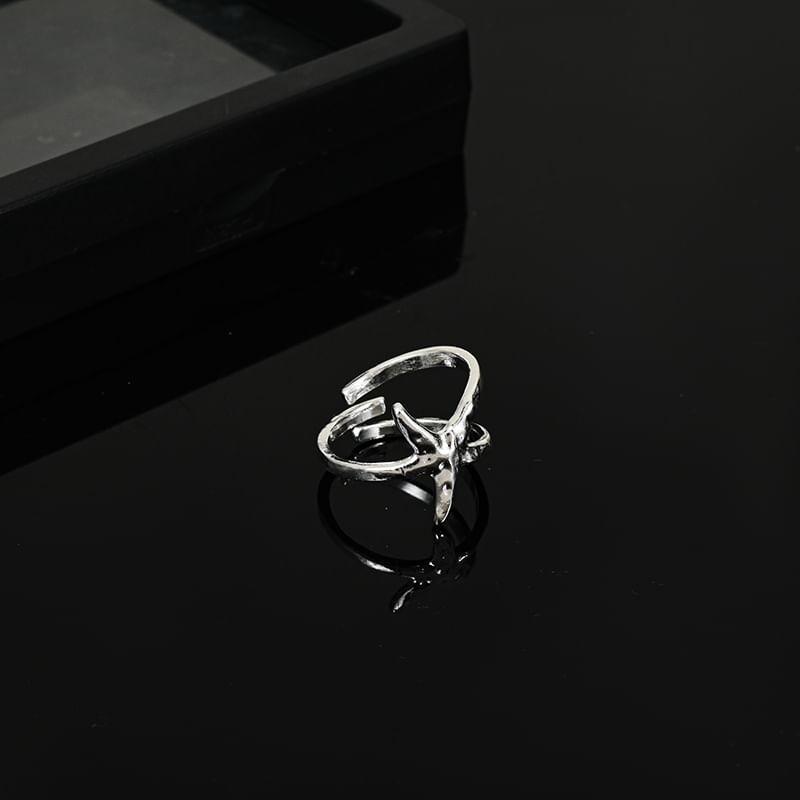 Starfish Alloy Open Ring Product Image