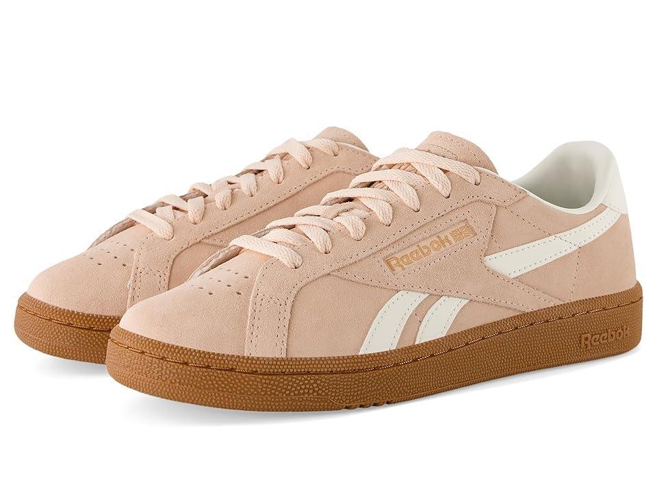 Reebok Womens Reebok Club C Grounds UK - Womens Shoes Washed Clay/Chalk/Gum Product Image