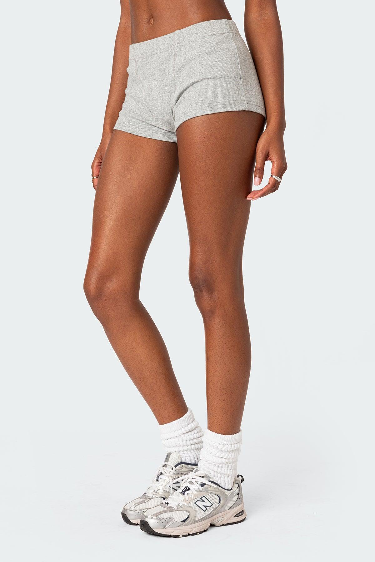 Rebekah Ribbed Shorts Product Image