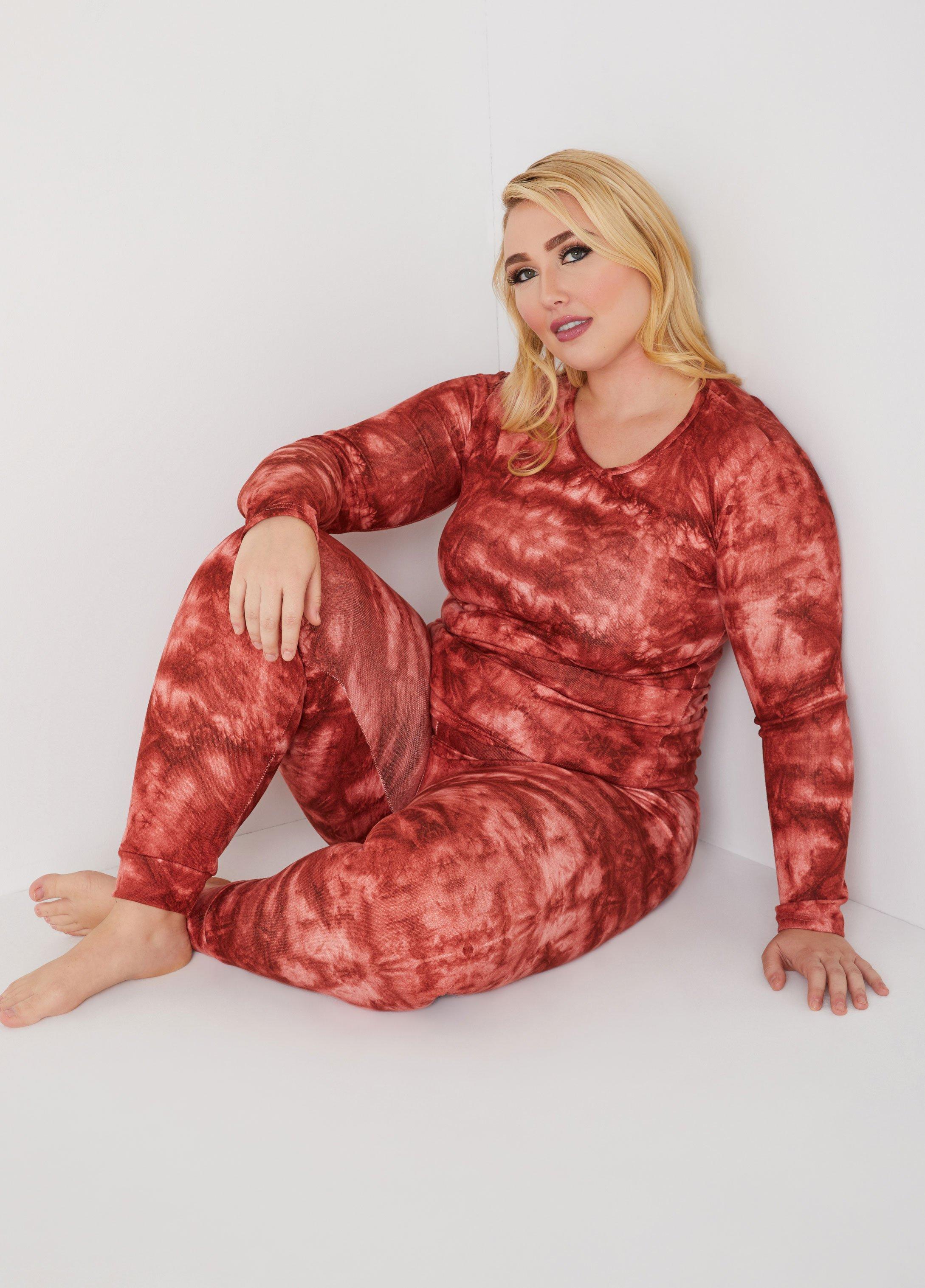 Joan Vass Tie Dyed PJ Set Product Image