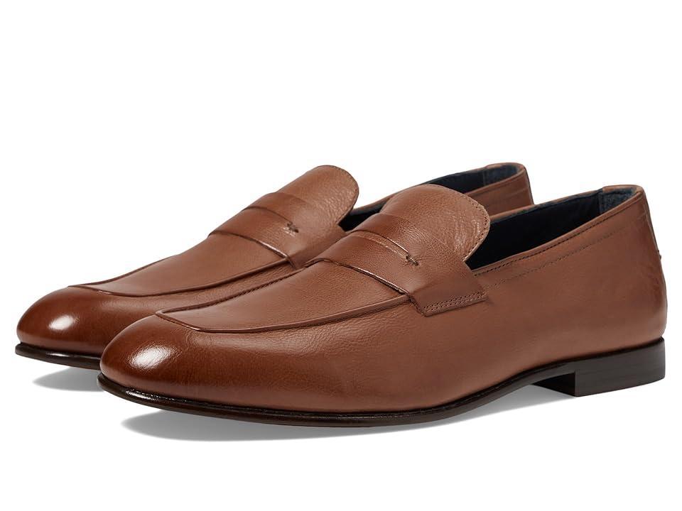 Johnston  Murphy Collection Mens Taylor Suede Penny Loafers Product Image