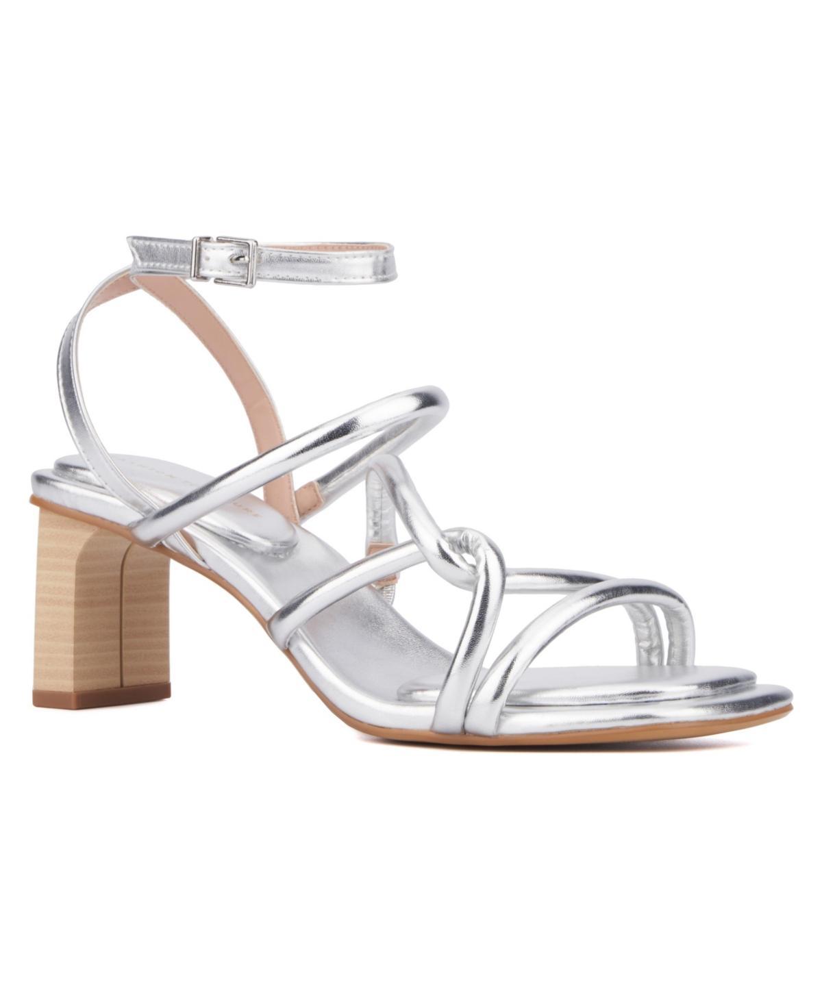 Fashion To Figure Womens Ohara Ankle Strap Heel Sandal - Wide Width Product Image