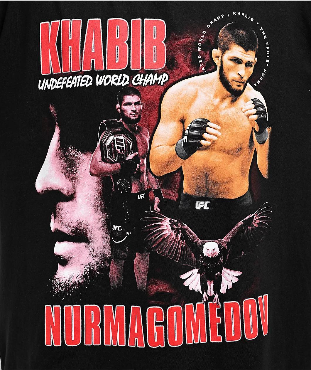 UFC Khabib Black T-Shirt Product Image