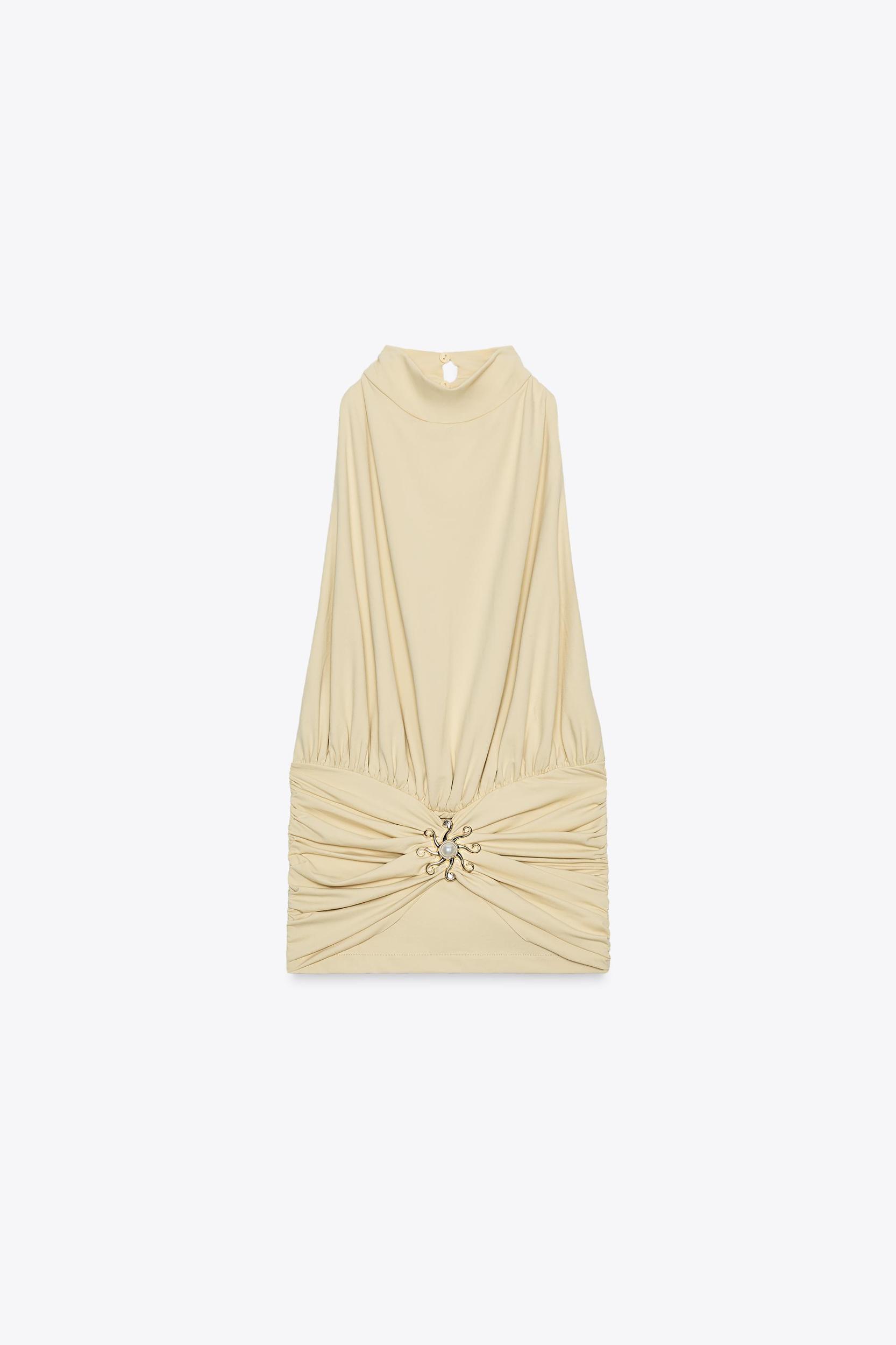 RUCHED POLYAMIDE SUN TOP Product Image