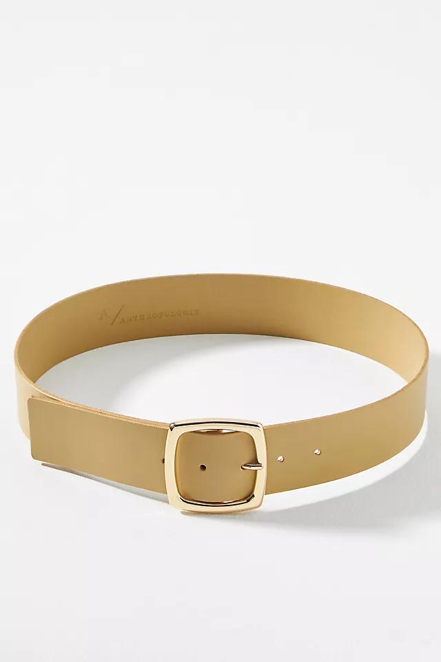 Wide Square Buckle Belt Product Image